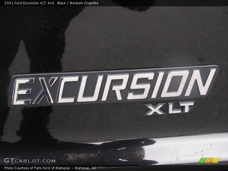Black / Medium Graphite 2001 Ford Excursion XLT 4x4