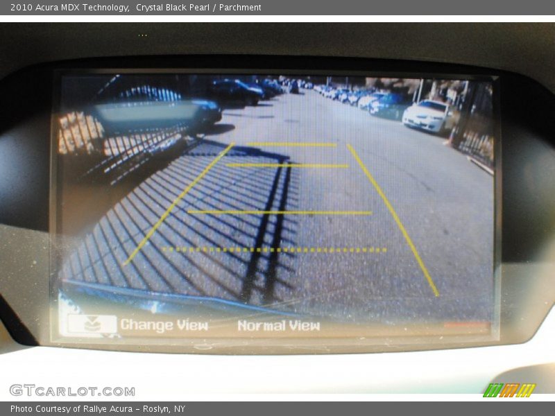 Crystal Black Pearl / Parchment 2010 Acura MDX Technology