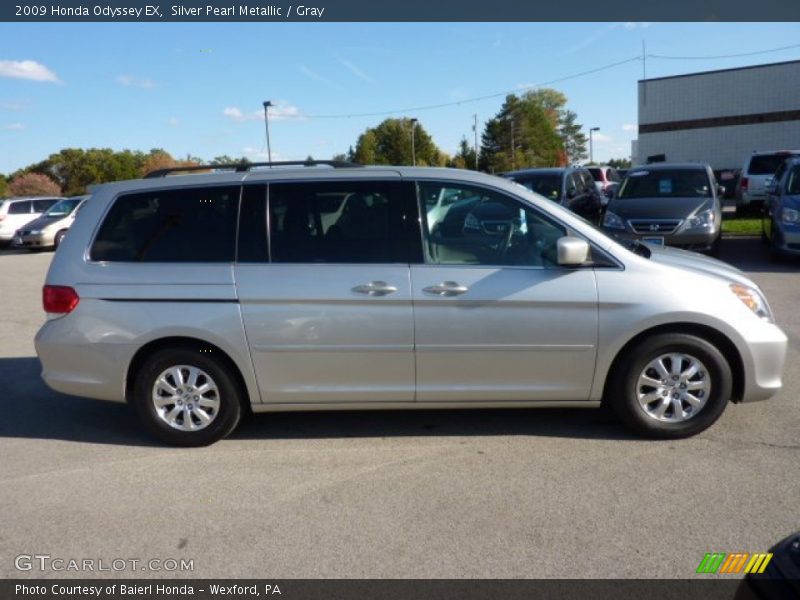 Silver Pearl Metallic / Gray 2009 Honda Odyssey EX