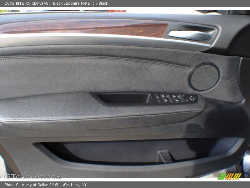 Black Sapphire Metallic / Black 2009 BMW X5 xDrive48i