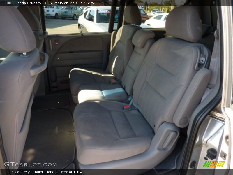 Silver Pearl Metallic / Gray 2009 Honda Odyssey EX