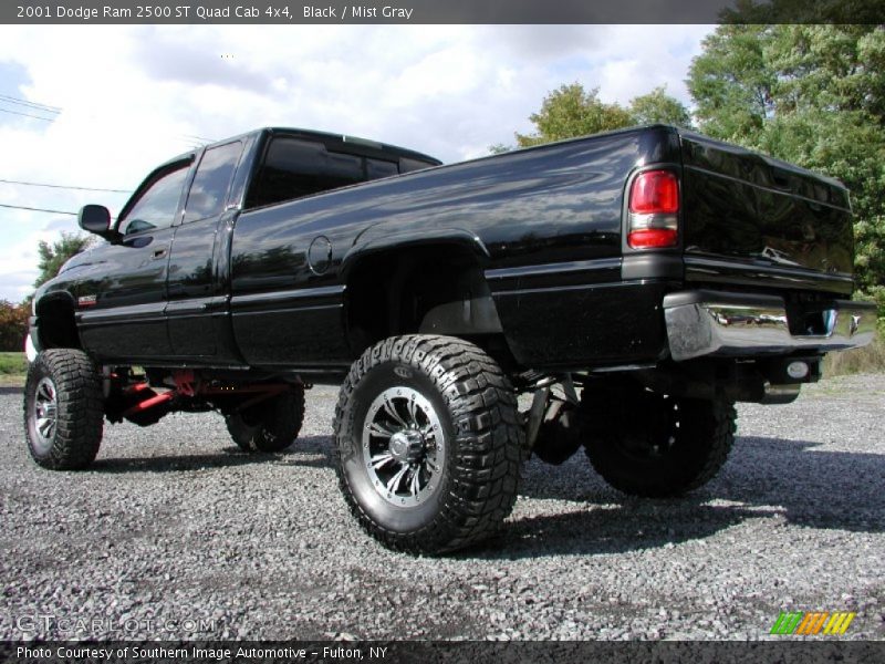 Black / Mist Gray 2001 Dodge Ram 2500 ST Quad Cab 4x4
