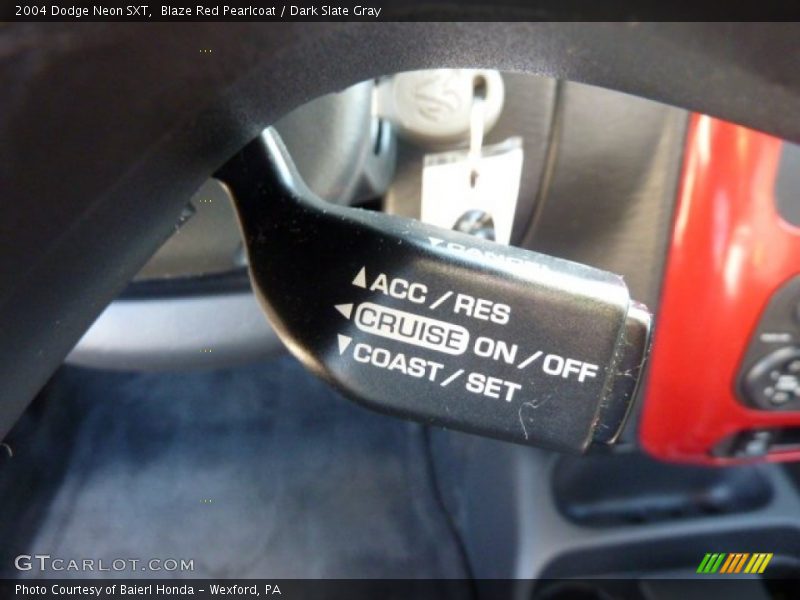 Blaze Red Pearlcoat / Dark Slate Gray 2004 Dodge Neon SXT