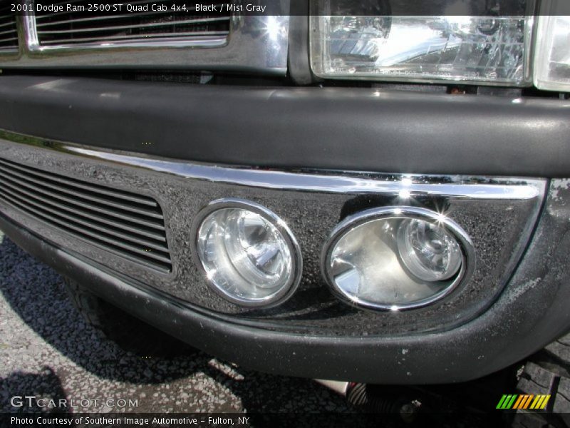 Black / Mist Gray 2001 Dodge Ram 2500 ST Quad Cab 4x4