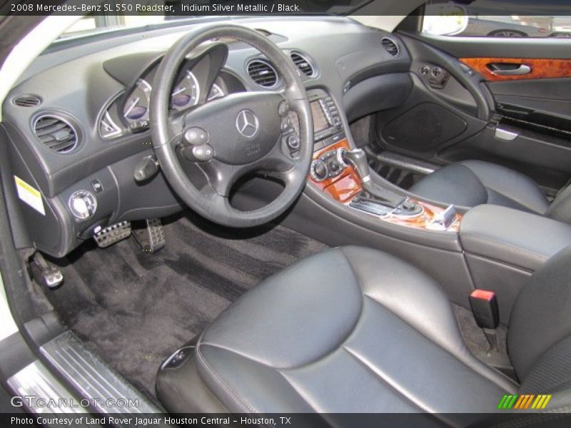 Black Interior - 2008 SL 550 Roadster 