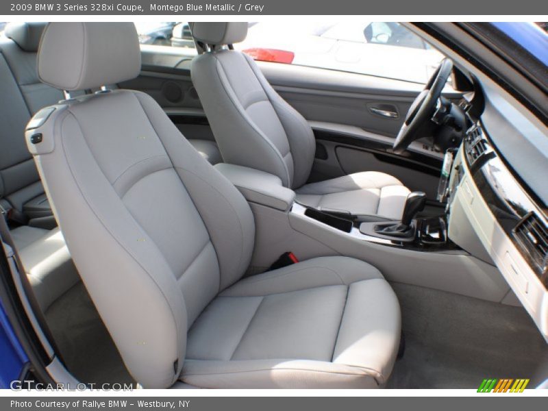 Front Seat of 2009 3 Series 328xi Coupe