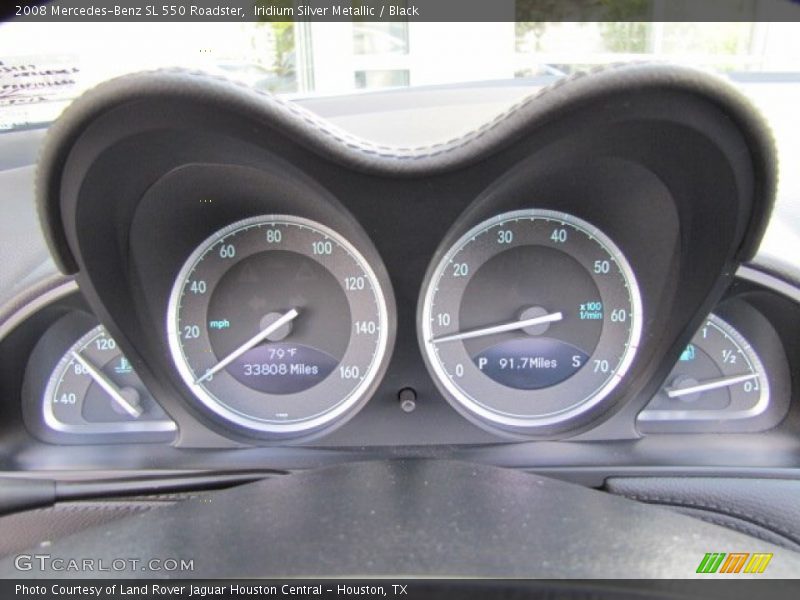  2008 SL 550 Roadster 550 Roadster Gauges