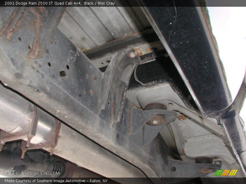 Undercarriage of 2001 Ram 2500 ST Quad Cab 4x4