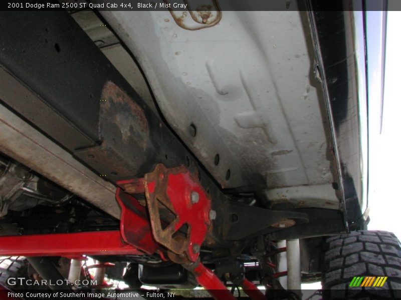 Undercarriage of 2001 Ram 2500 ST Quad Cab 4x4