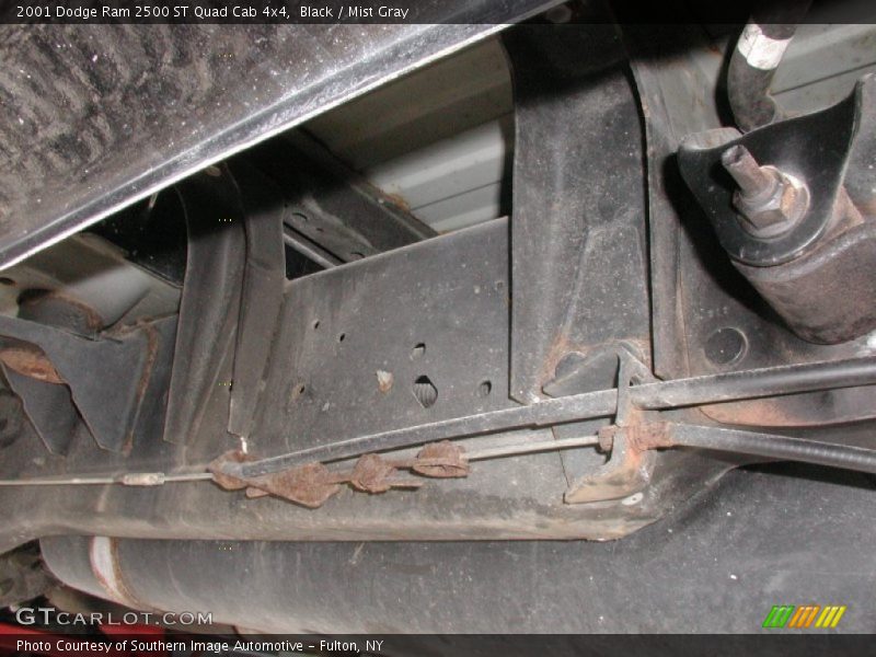 Black / Mist Gray 2001 Dodge Ram 2500 ST Quad Cab 4x4