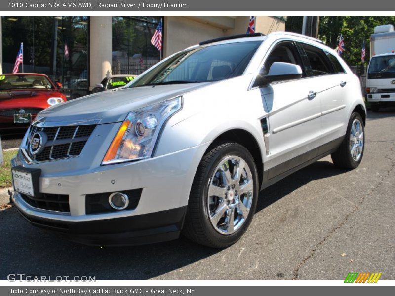 Radiant Silver / Ebony/Titanium 2010 Cadillac SRX 4 V6 AWD