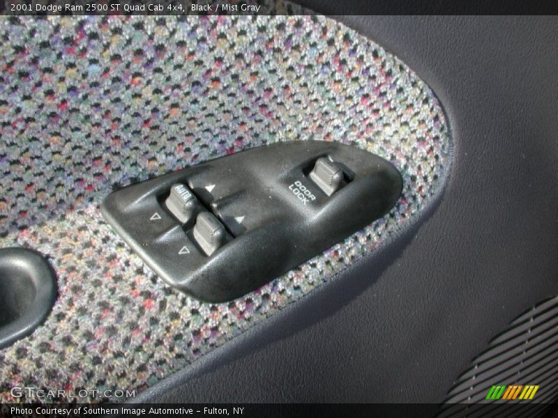 Black / Mist Gray 2001 Dodge Ram 2500 ST Quad Cab 4x4