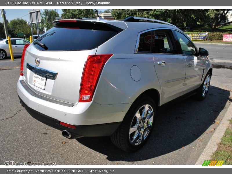 Radiant Silver / Ebony/Titanium 2010 Cadillac SRX 4 V6 AWD