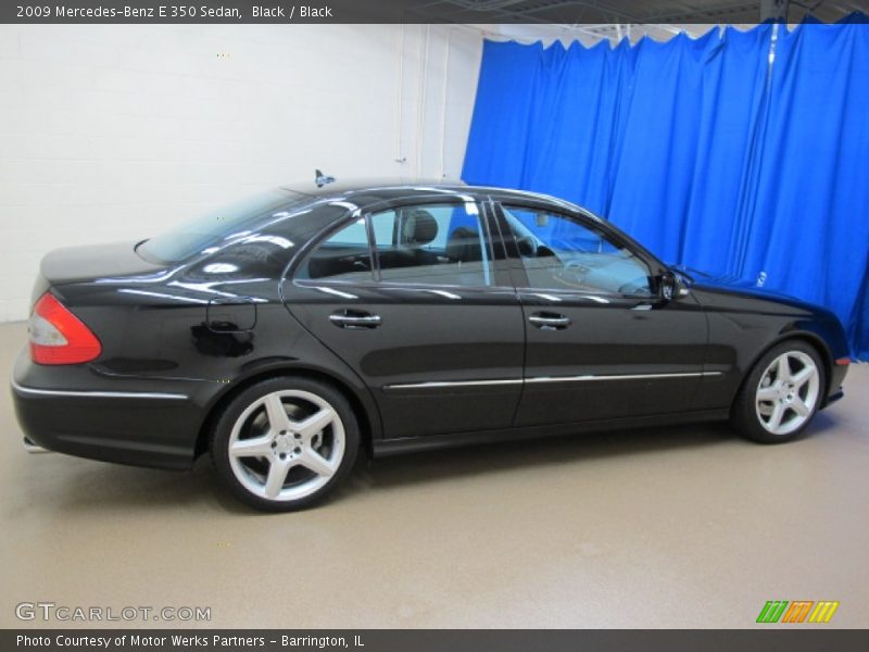 Black / Black 2009 Mercedes-Benz E 350 Sedan