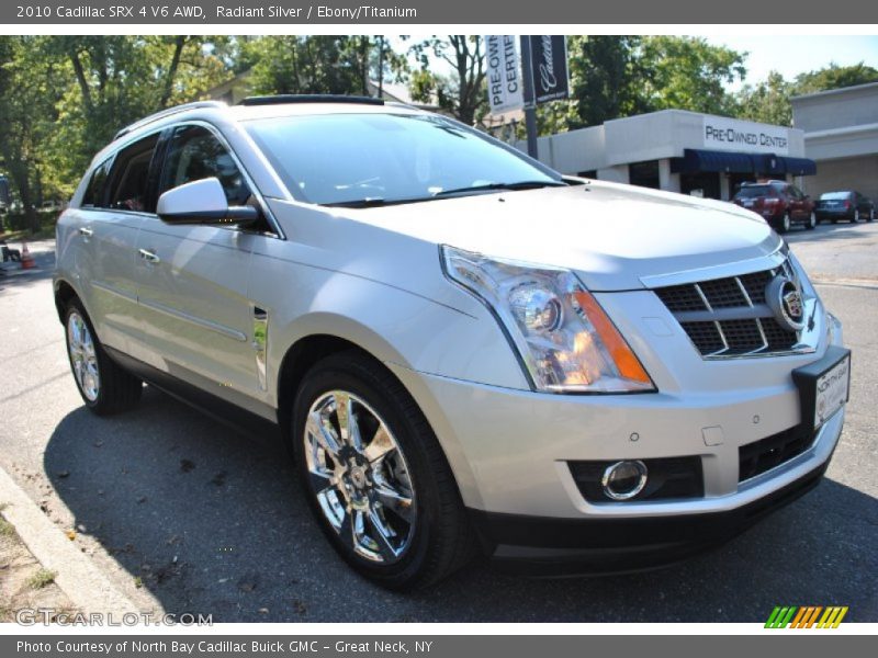 Radiant Silver / Ebony/Titanium 2010 Cadillac SRX 4 V6 AWD
