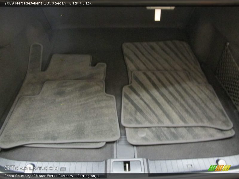 Black / Black 2009 Mercedes-Benz E 350 Sedan