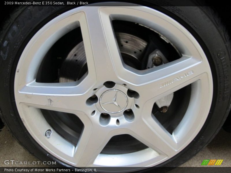 Black / Black 2009 Mercedes-Benz E 350 Sedan