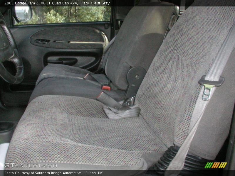 Black / Mist Gray 2001 Dodge Ram 2500 ST Quad Cab 4x4