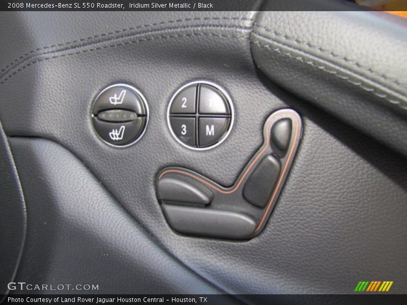 Controls of 2008 SL 550 Roadster
