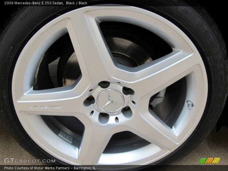 Black / Black 2009 Mercedes-Benz E 350 Sedan