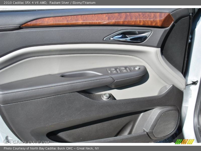 Radiant Silver / Ebony/Titanium 2010 Cadillac SRX 4 V6 AWD