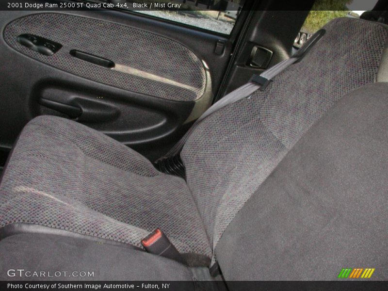 Black / Mist Gray 2001 Dodge Ram 2500 ST Quad Cab 4x4