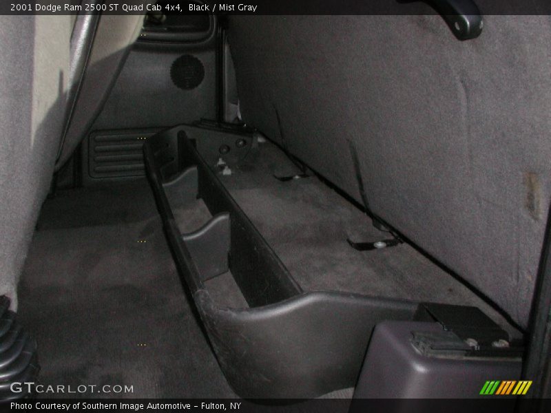 Black / Mist Gray 2001 Dodge Ram 2500 ST Quad Cab 4x4