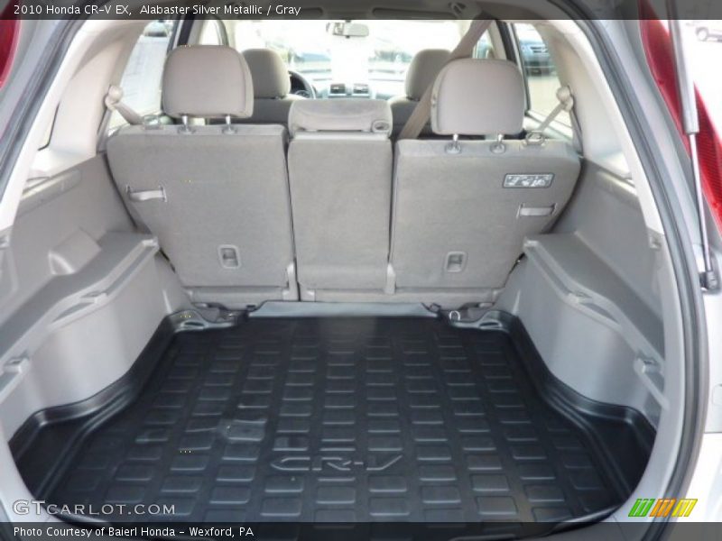 Alabaster Silver Metallic / Gray 2010 Honda CR-V EX