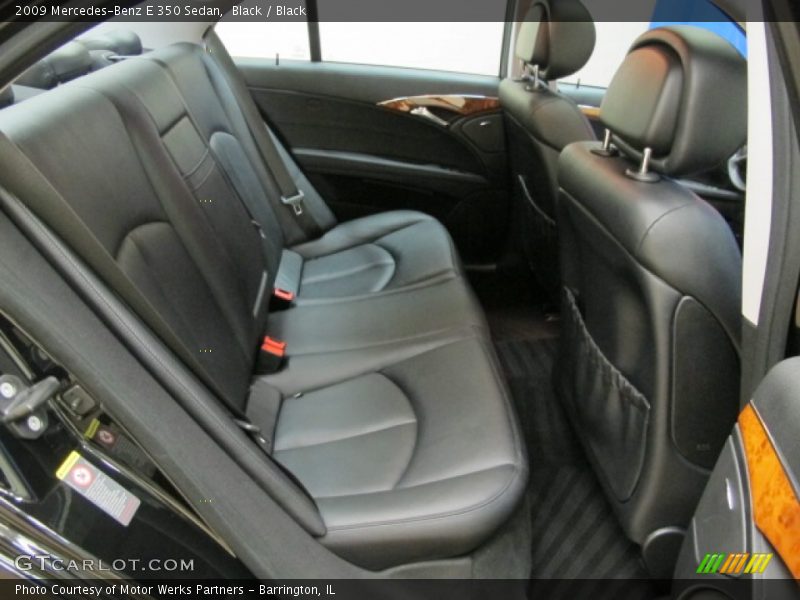 Black / Black 2009 Mercedes-Benz E 350 Sedan