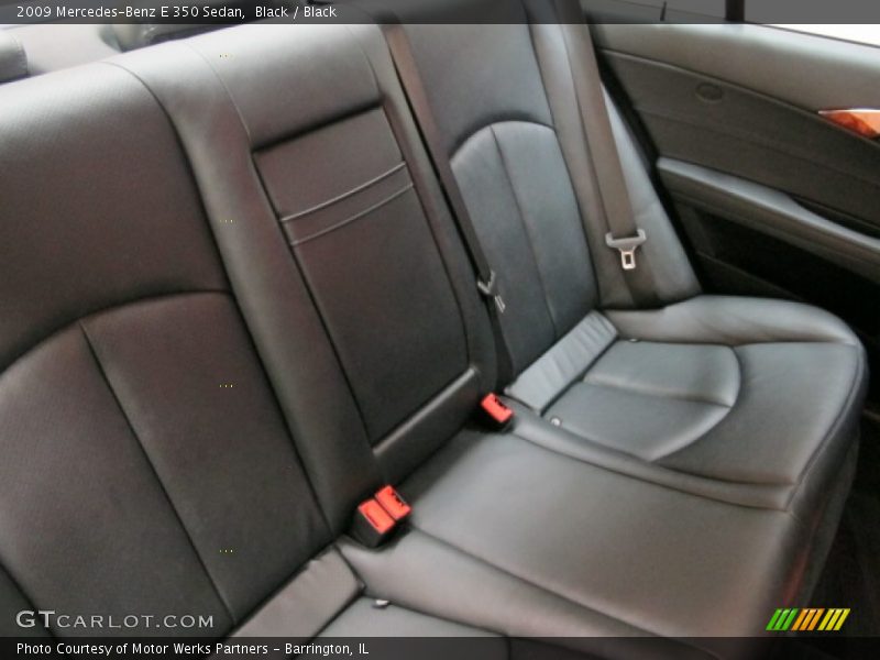 Black / Black 2009 Mercedes-Benz E 350 Sedan