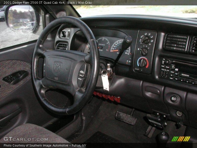 Dashboard of 2001 Ram 2500 ST Quad Cab 4x4