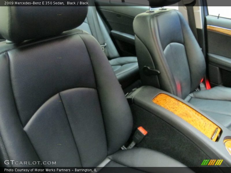 Black / Black 2009 Mercedes-Benz E 350 Sedan