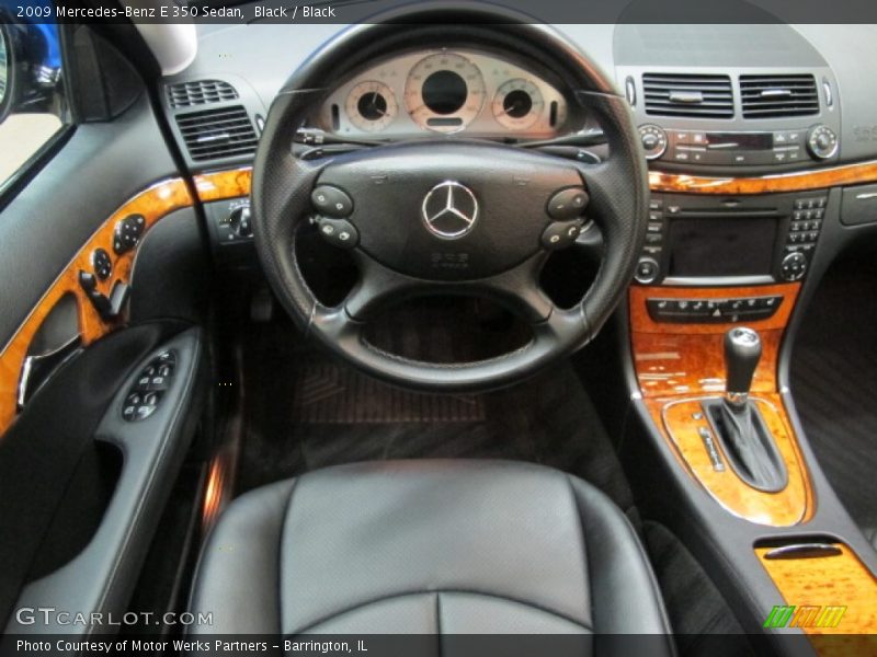 Black / Black 2009 Mercedes-Benz E 350 Sedan