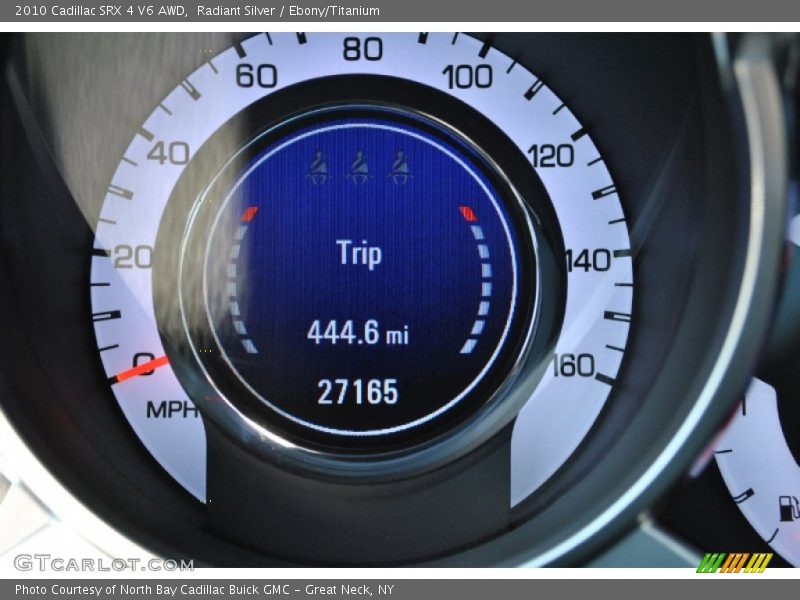 Radiant Silver / Ebony/Titanium 2010 Cadillac SRX 4 V6 AWD