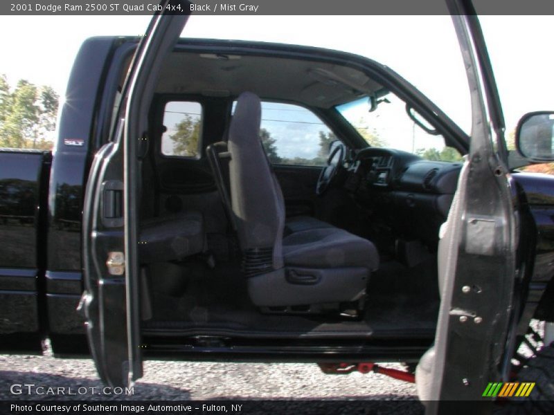 Black / Mist Gray 2001 Dodge Ram 2500 ST Quad Cab 4x4