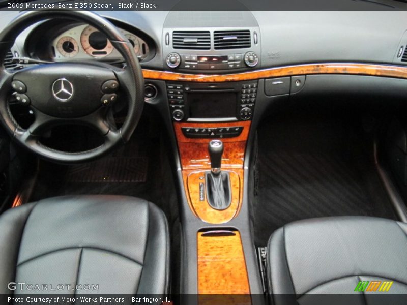 Black / Black 2009 Mercedes-Benz E 350 Sedan