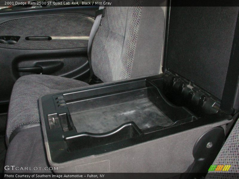 Black / Mist Gray 2001 Dodge Ram 2500 ST Quad Cab 4x4