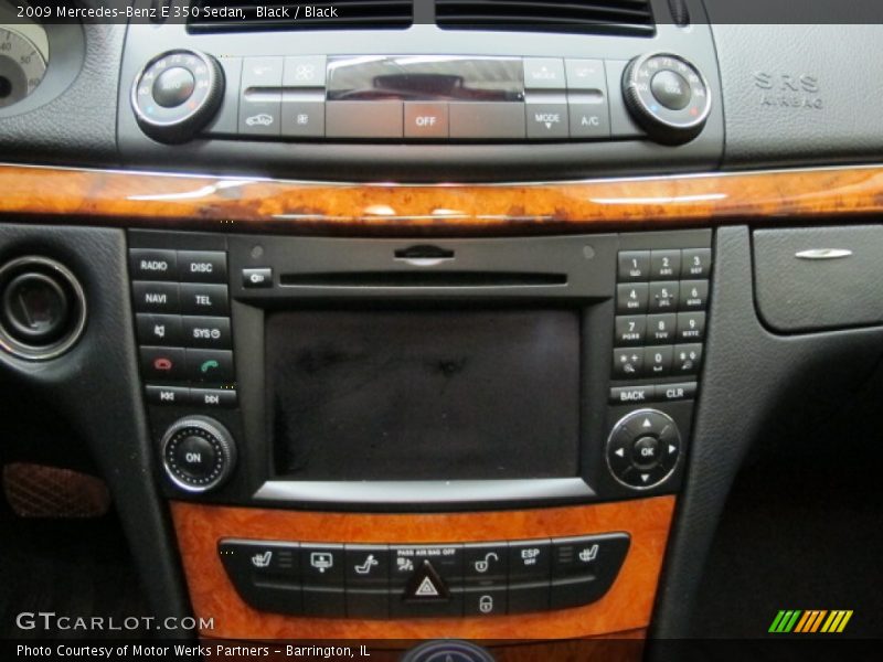 Black / Black 2009 Mercedes-Benz E 350 Sedan