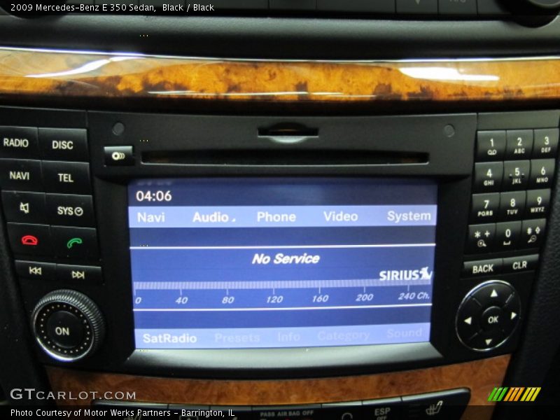 Black / Black 2009 Mercedes-Benz E 350 Sedan