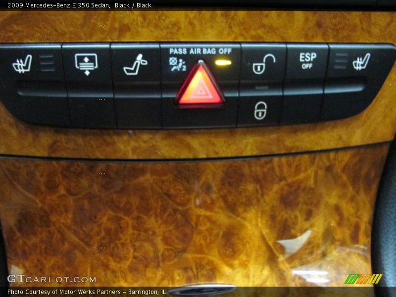 Black / Black 2009 Mercedes-Benz E 350 Sedan