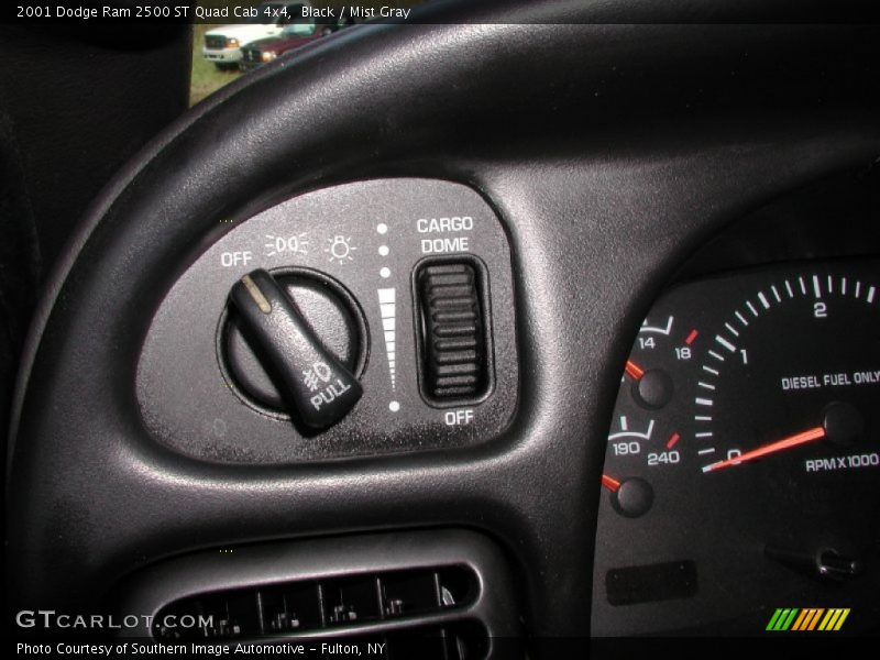 Controls of 2001 Ram 2500 ST Quad Cab 4x4