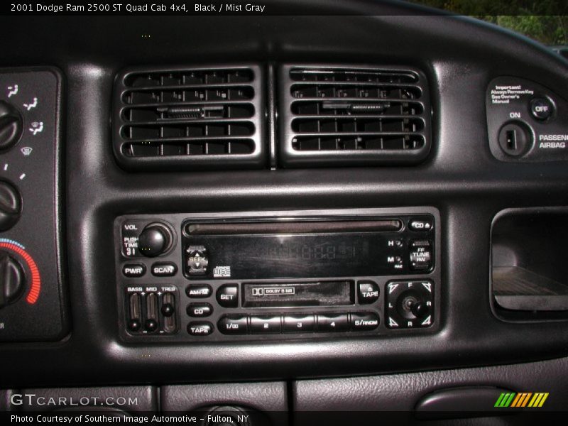 Controls of 2001 Ram 2500 ST Quad Cab 4x4