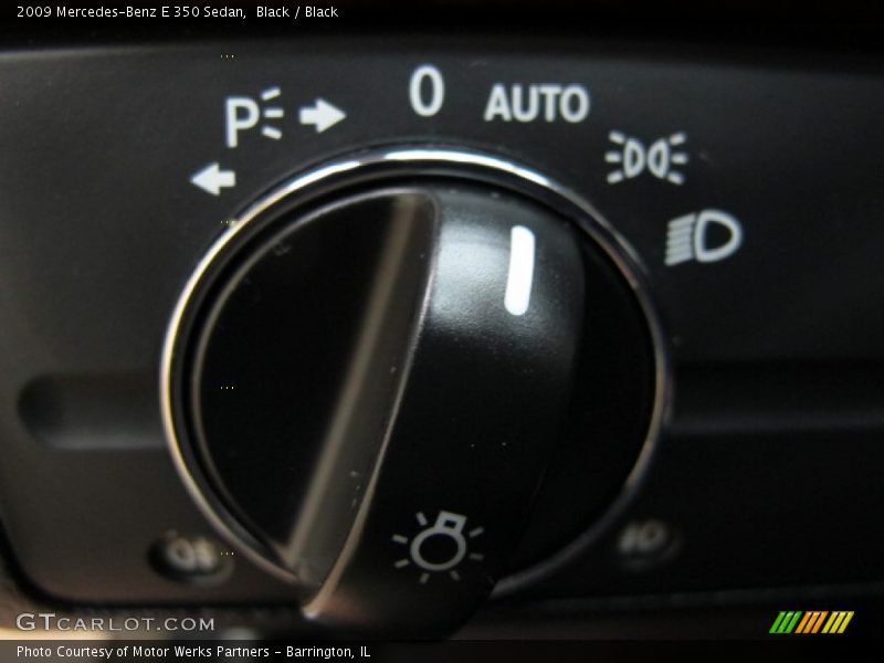 Black / Black 2009 Mercedes-Benz E 350 Sedan