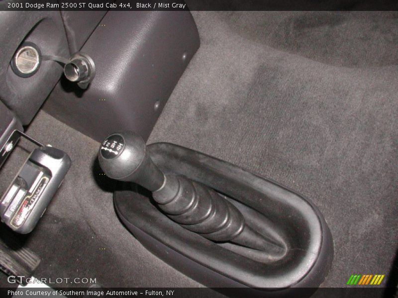 Black / Mist Gray 2001 Dodge Ram 2500 ST Quad Cab 4x4
