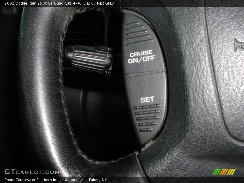 Black / Mist Gray 2001 Dodge Ram 2500 ST Quad Cab 4x4