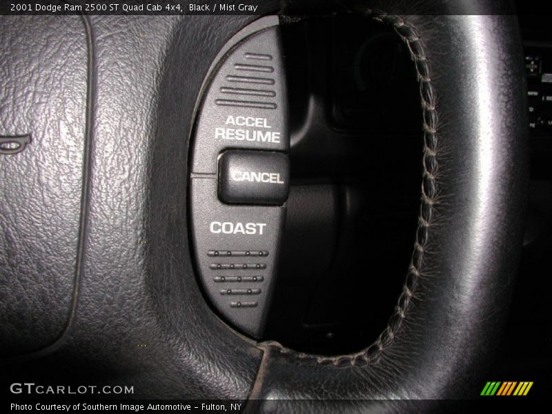 Black / Mist Gray 2001 Dodge Ram 2500 ST Quad Cab 4x4