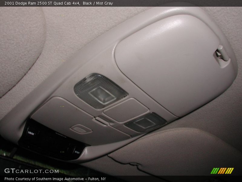 Black / Mist Gray 2001 Dodge Ram 2500 ST Quad Cab 4x4