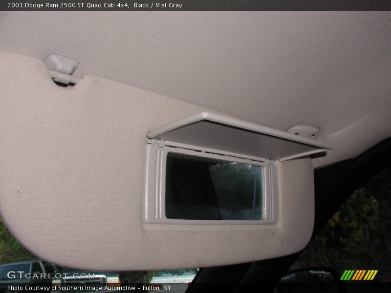 Black / Mist Gray 2001 Dodge Ram 2500 ST Quad Cab 4x4