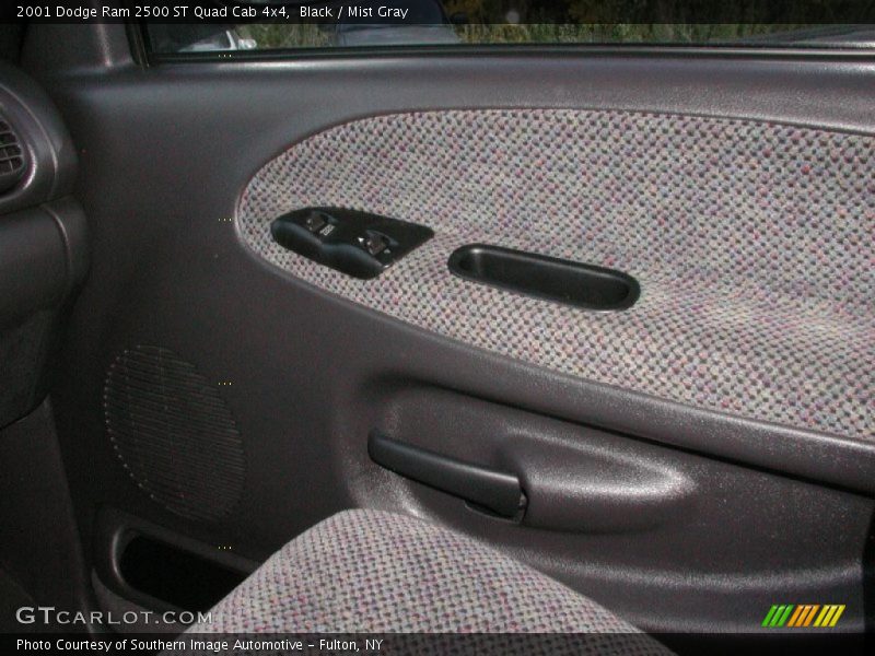 Black / Mist Gray 2001 Dodge Ram 2500 ST Quad Cab 4x4