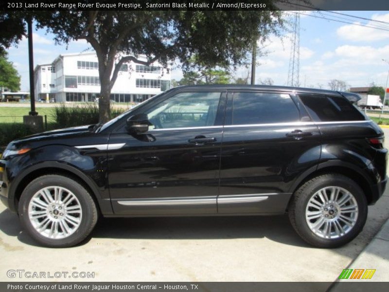 Santorini Black Metallic / Almond/Espresso 2013 Land Rover Range Rover Evoque Prestige